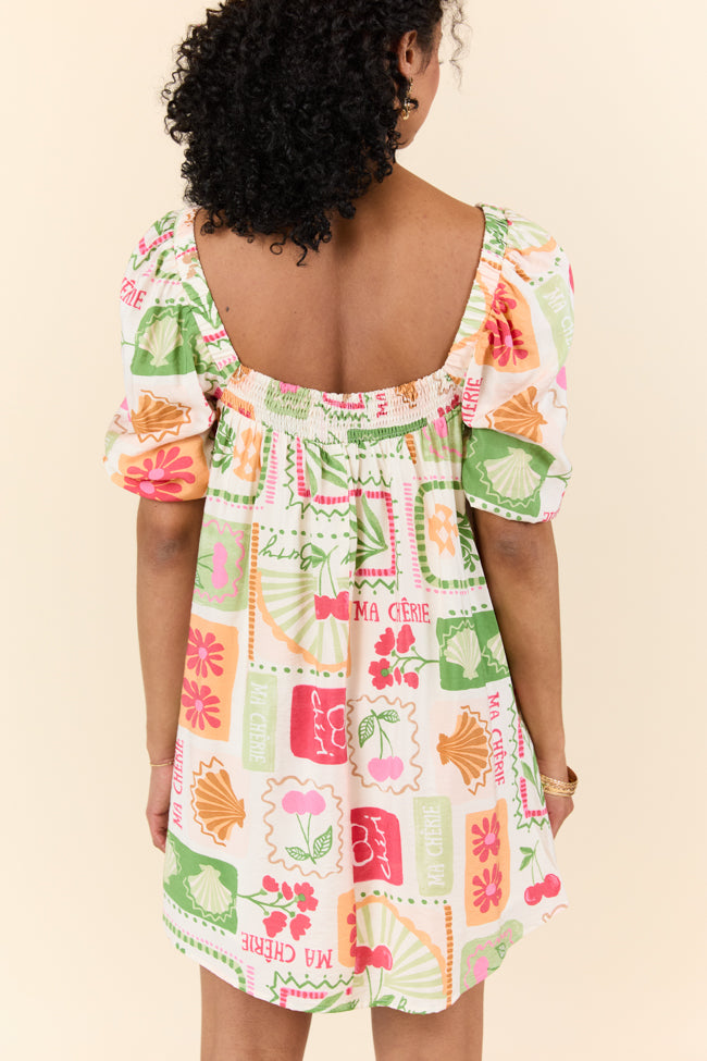 Cherryfic Women's Floral Print Mini Dress - Summer Casual Sleeveless Party Dress for Beach, Vacation & Date Night