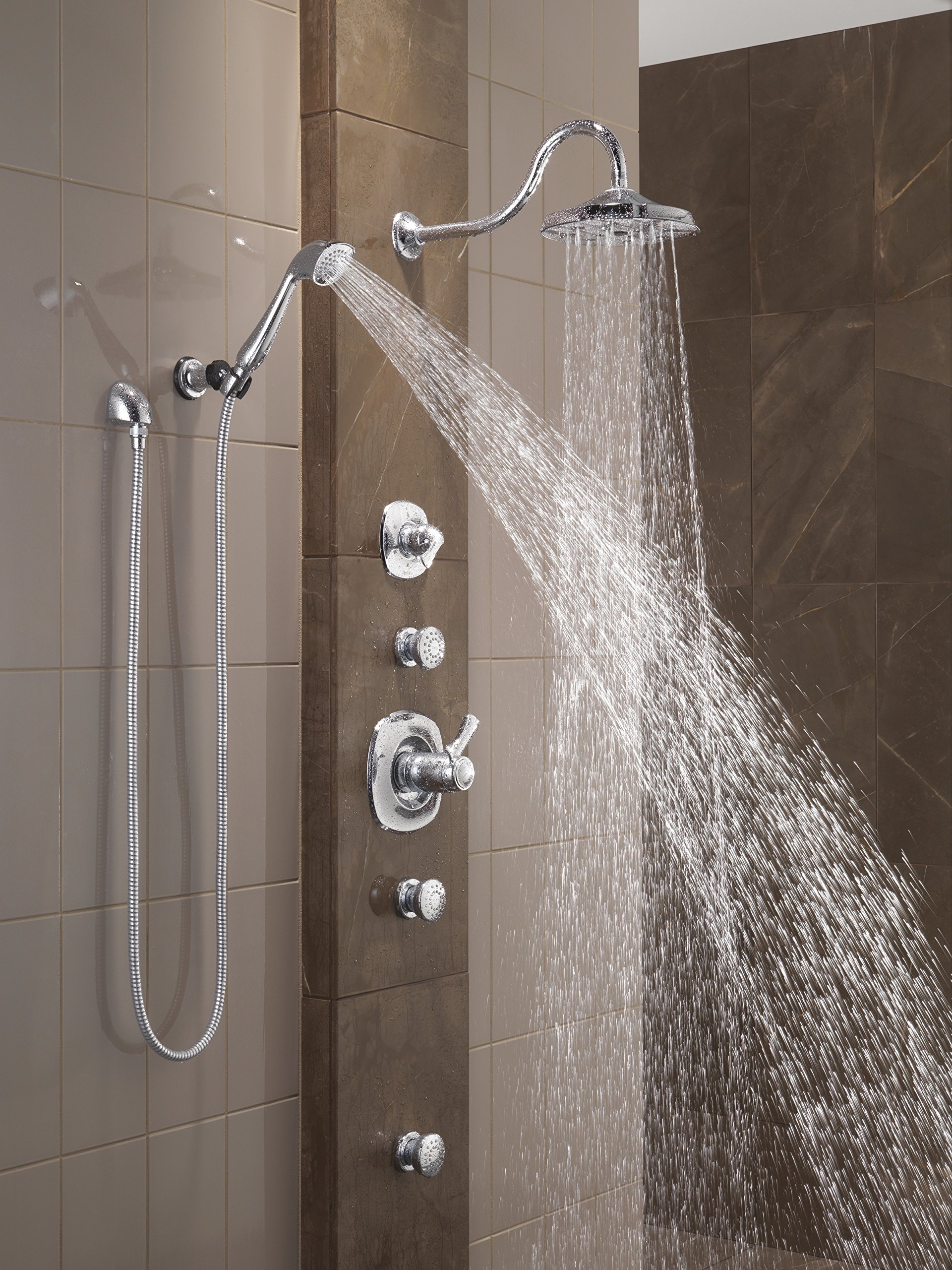 Delta 608651 Chrome Surface Mount Body Spray Shower Head - 2.25