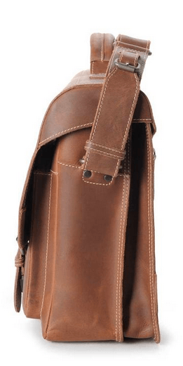 Premium Hunter Finn Business Bag for Men & Women - Durable Leather Laptop Briefcase for Office, Work & Travel - Stylish Professional Messenger Bag for Business Professionals & Commuters