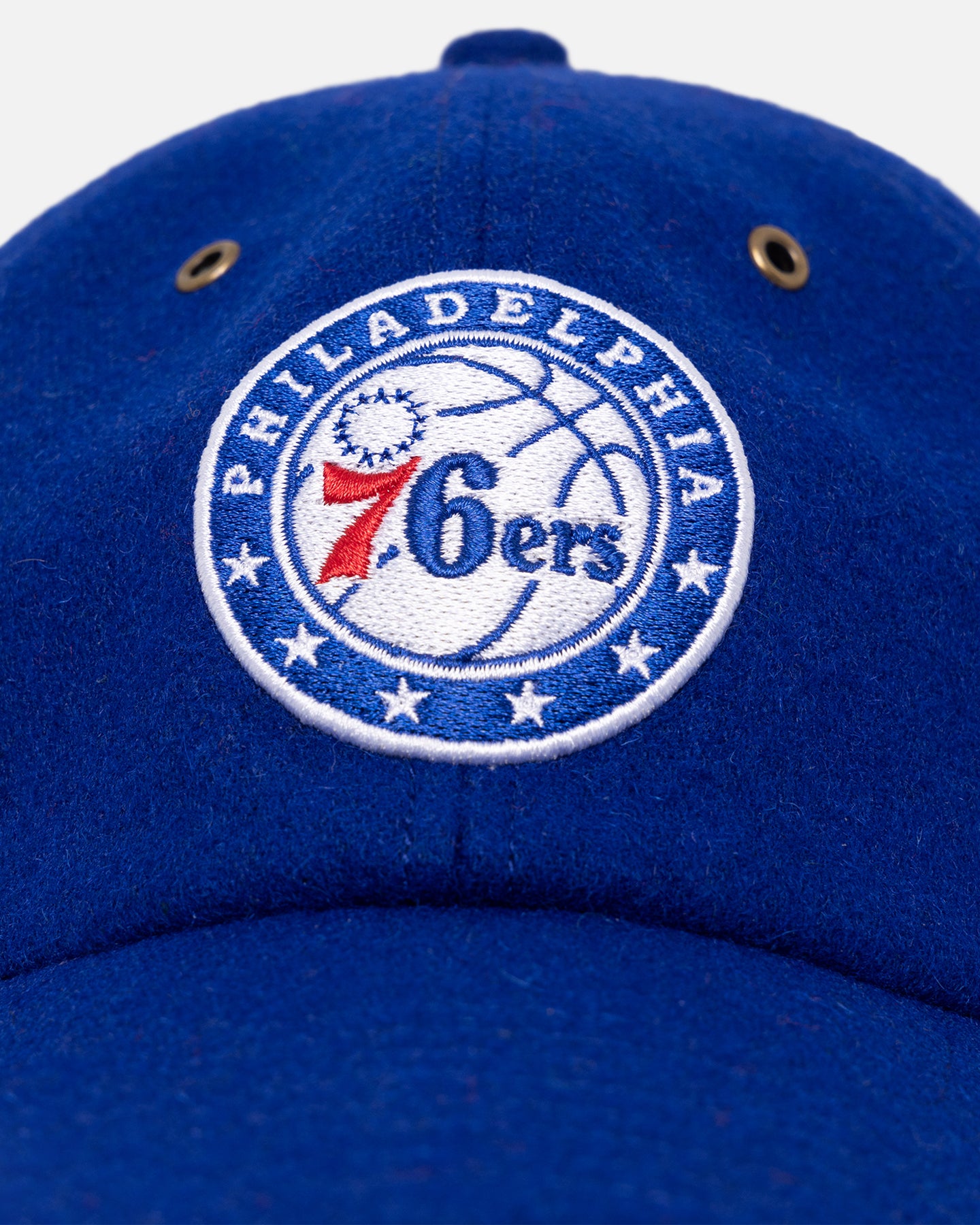 47 Brand Philadelphia 76ers Wool Snapback Hat - NBA Team Logo Adjustable Strapback Cap in Royal Blue - Perfect for Basketball Games and Streetwear Fashion