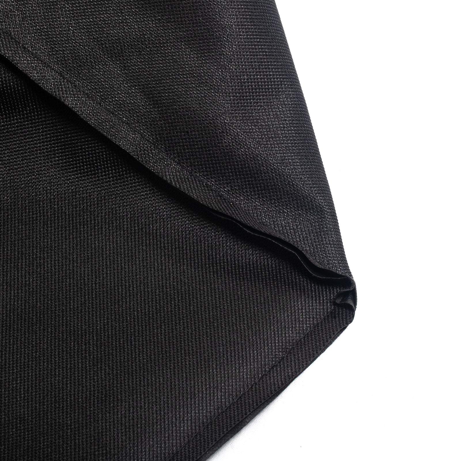 Char-Griller 8275 Portable Griddle Cover - Heavy Duty Black Weatherproof BBQ Grill Cover for Outdoor Cooking, Camping & Backyard Grilling