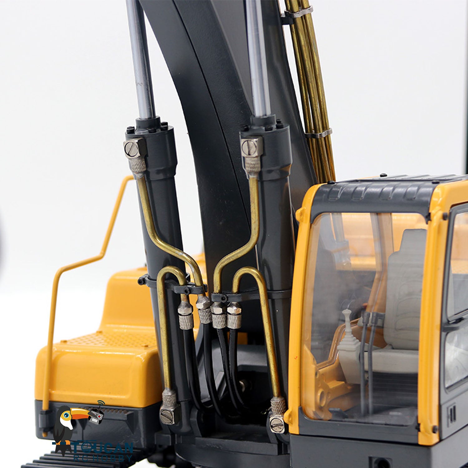 Pre-Order JDM V2 1/14 Scale RC Digger - Radio Controlled Excavator Toy with Sound & Light Module, FlySky PL18 ESC, Servo Motor - Perfect for Construction Play, Backyard Digging & RC Hobby Enthusiasts