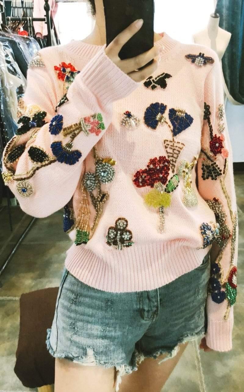 Luxury Winter Women's Cashmere Sweater - Elegant Runway Fashion for Cold Weather, Office & Holiday Parties