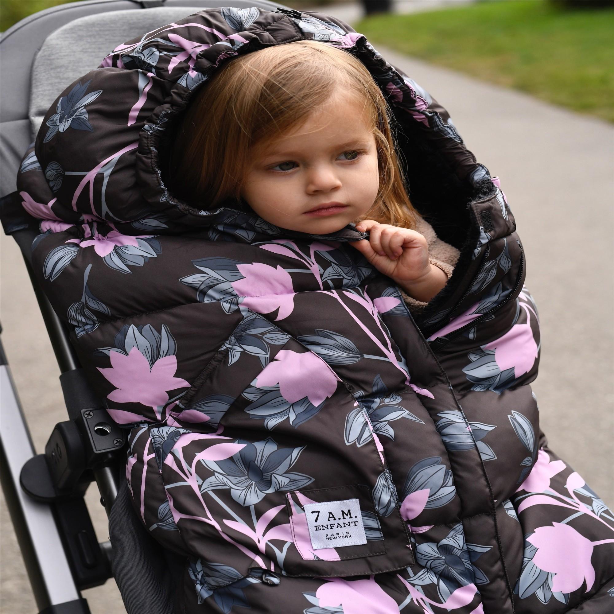 7AM Enfant Evolution 212 Nightingale Plush Baby Blanket - Ultra Soft & Warm Nursery Blanket for Newborns, Infants & Toddlers - Perfect for Crib, Stroller & Car Seat Use