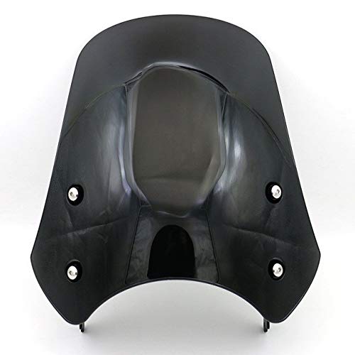 ABS Motorcycle Windshield for Yamaha XSR 900 2016-2020 - Black Wind Deflector for Highway Riding