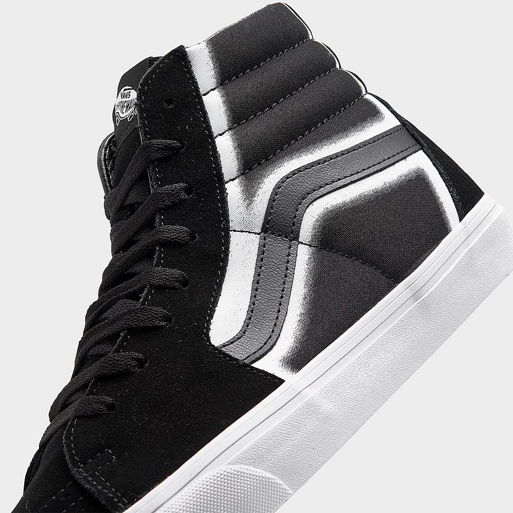 Vans Sk8-Hi Classic Black & White Skate Shoes for Men & Women - High-Top Sneakers for Skateboarding, Casual Wear & Street Style