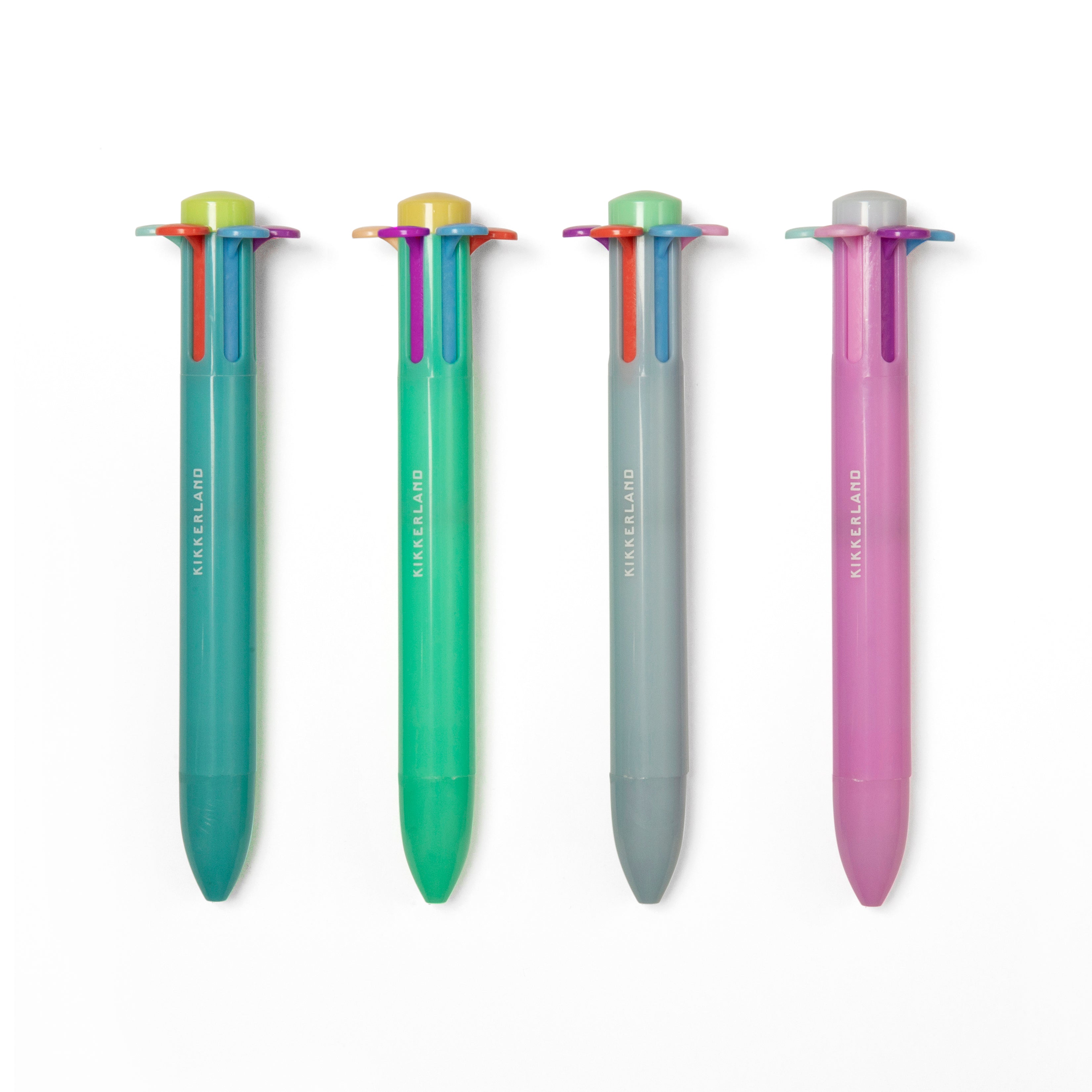 Vibrant Rainbow Flower Pens - Colorful Gel Ink Pens for Journaling, Note Taking & Creative Writing - Perfect for School, Office & Art Projects