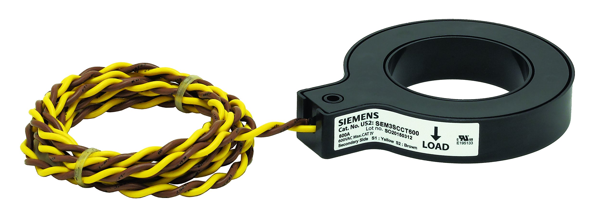 Siemens SEM3 Solid Core CT 800:01 Current Transformer (2.60
