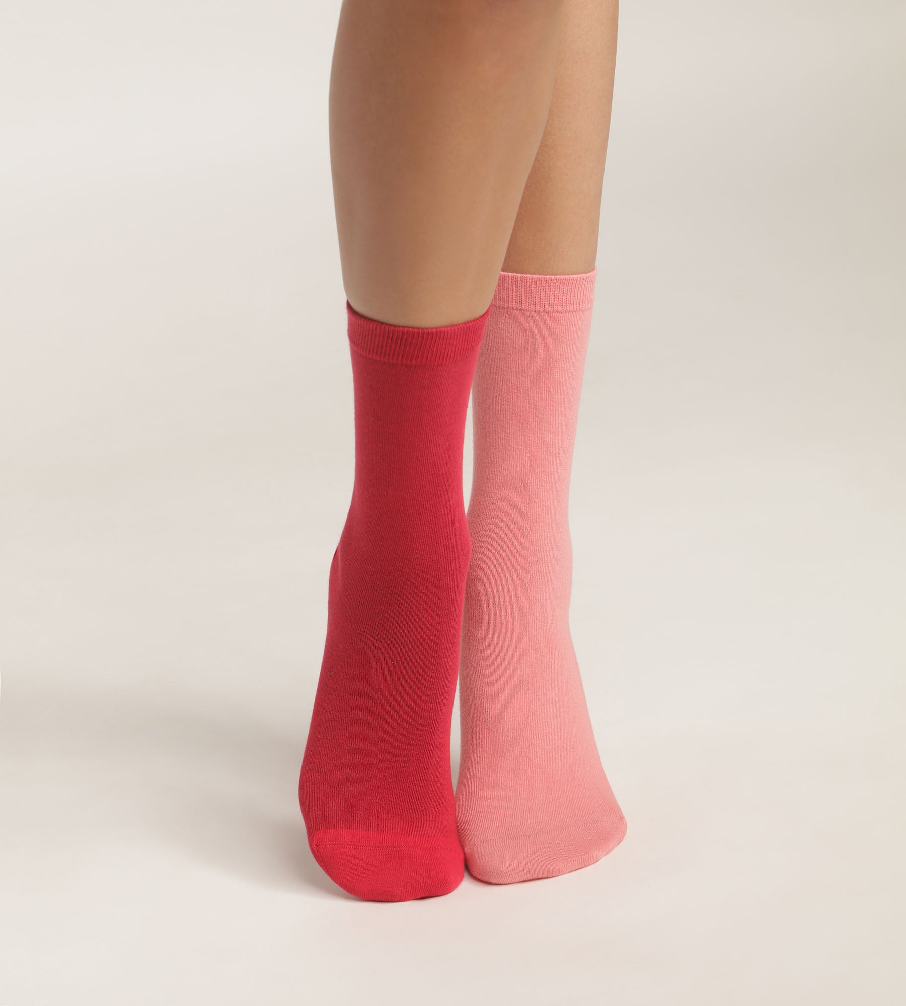 2 Pairs Women's Cotton Ankle Socks Rose Dim - Soft & Breathable Low Cut Socks for Everyday Wear, Workouts, and Casual Outfits