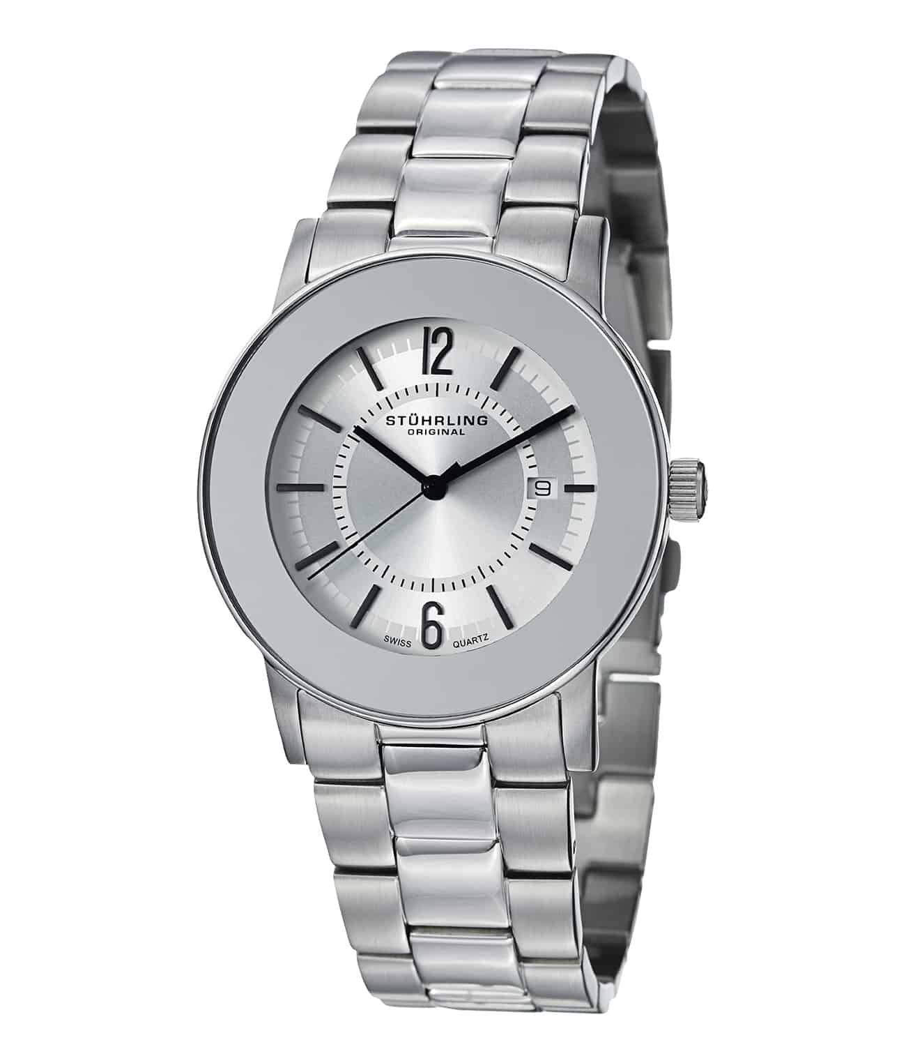 Ascot Elite 959G 40mm Classic Quartz Watch for Men - Stylish Dress Watch for Business, Formal Occasions & Everyday Wear