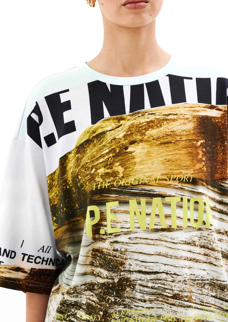 Bermuda Tee with Scene Print - Stylish Casual T-Shirt for Men & Women | Perfect for Beach, Vacation and Summer Outfits