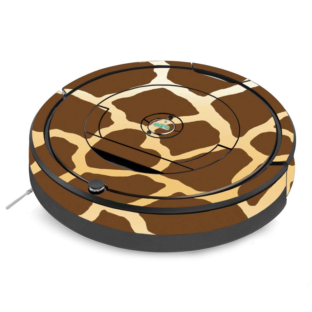 iRobot Roomba 890 Vacuum Skin Cover - Giraffe Pattern Vinyl Decal Wrap | Protective & Durable Custom Sticker | Easy to Apply & Remove | Made in USA | Perfect for Home Cleaning & Robot Vacuum Protection