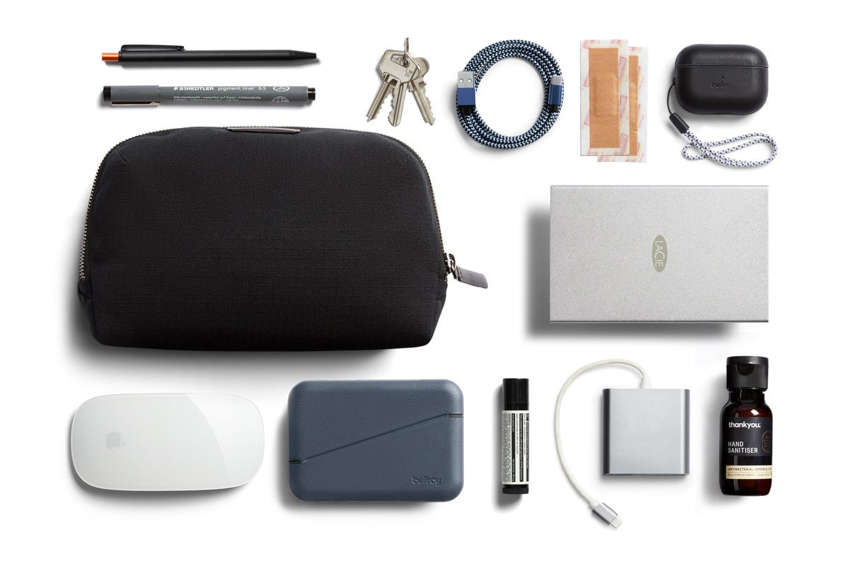 Bellroy Premium Leather Desk Organizer - Stylish & Functional Office Desk Caddy for Pens, Notebooks & Accessories | Perfect Home Office & Workspace Organization