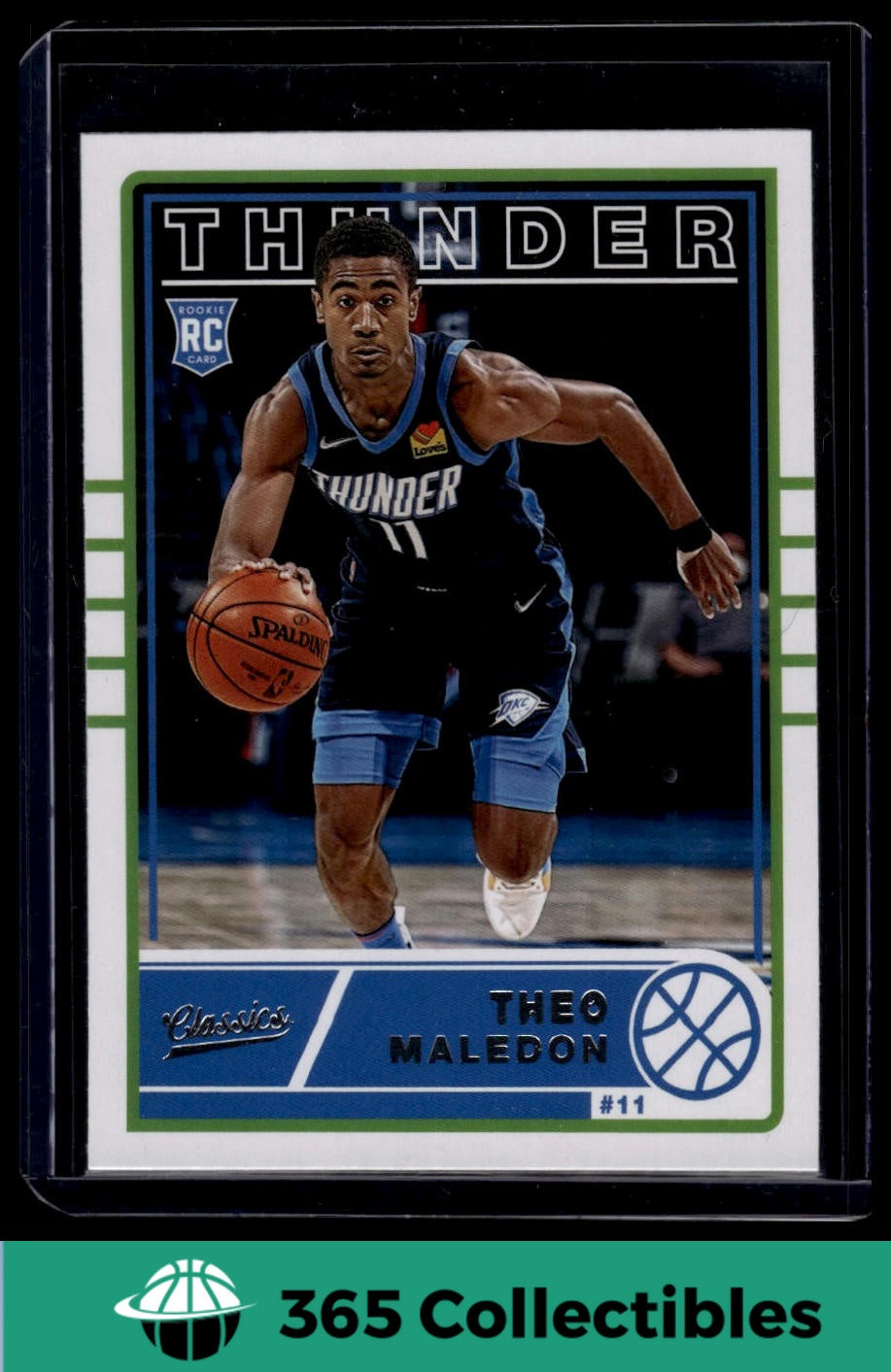 2020-21 Panini Chronicles Theo Maledon #642 Rookie Card - Oklahoma City Thunder NBA Basketball Trading Card - Perfect for Collectors, Investors & Sports Fans