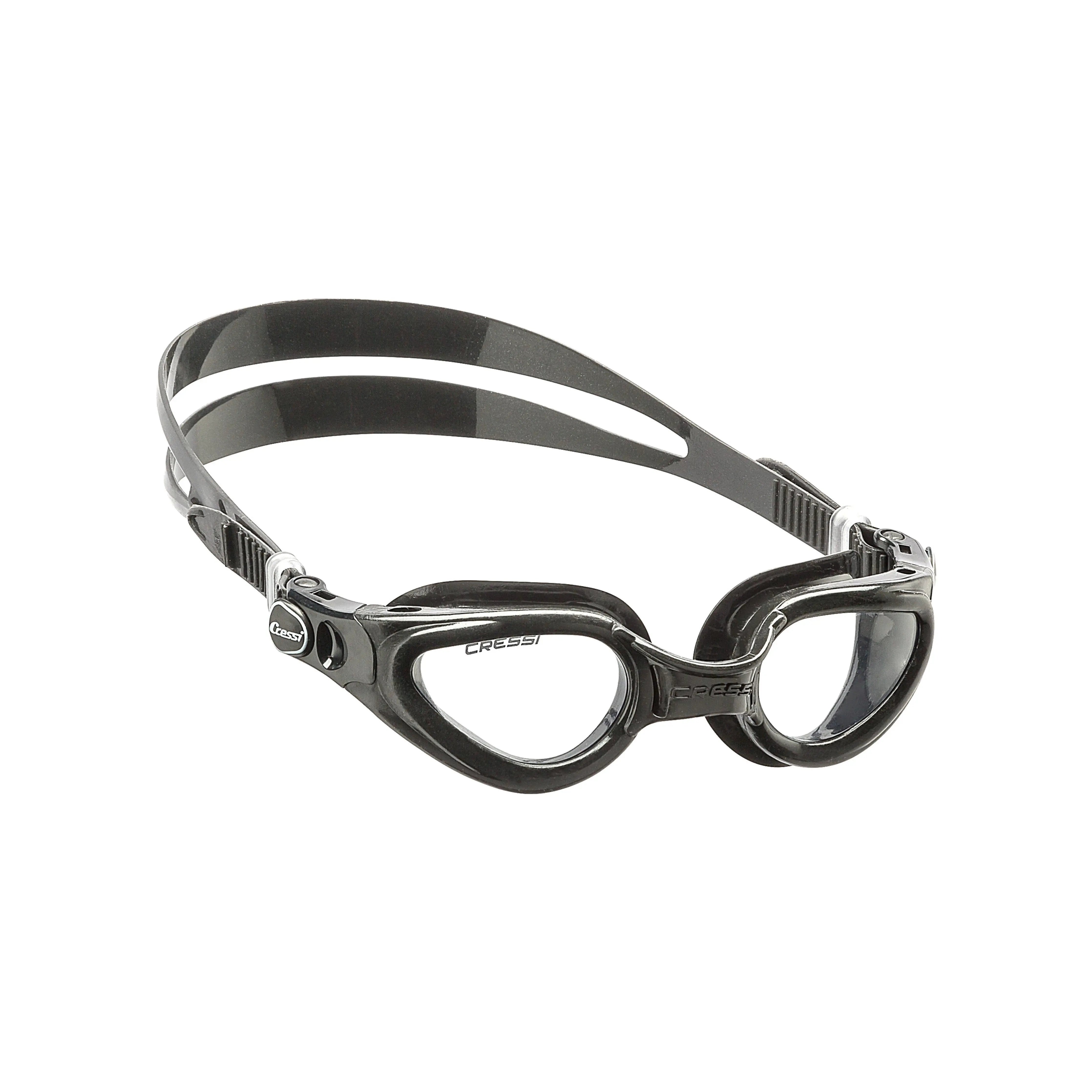 Cressi Right Swim Goggles - Anti-Fog & UV Protection Swimming Goggles for Adults | Perfect for Lap Swimming, Triathlon Training & Open Water Swimming