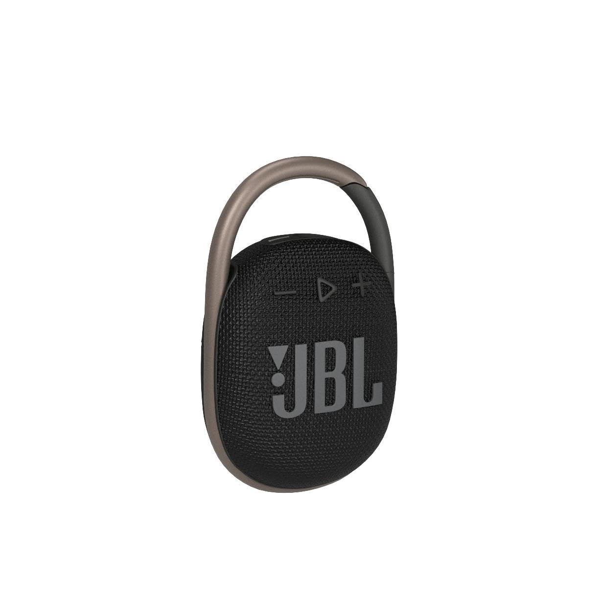 JBL Clip 4 Waterproof Portable Bluetooth Speaker with 10 Hours Playtime - Bundle Includes Shockproof Hardshell Case - Perfect for Outdoor Adventures, Beach, Hiking & Travel (Black)