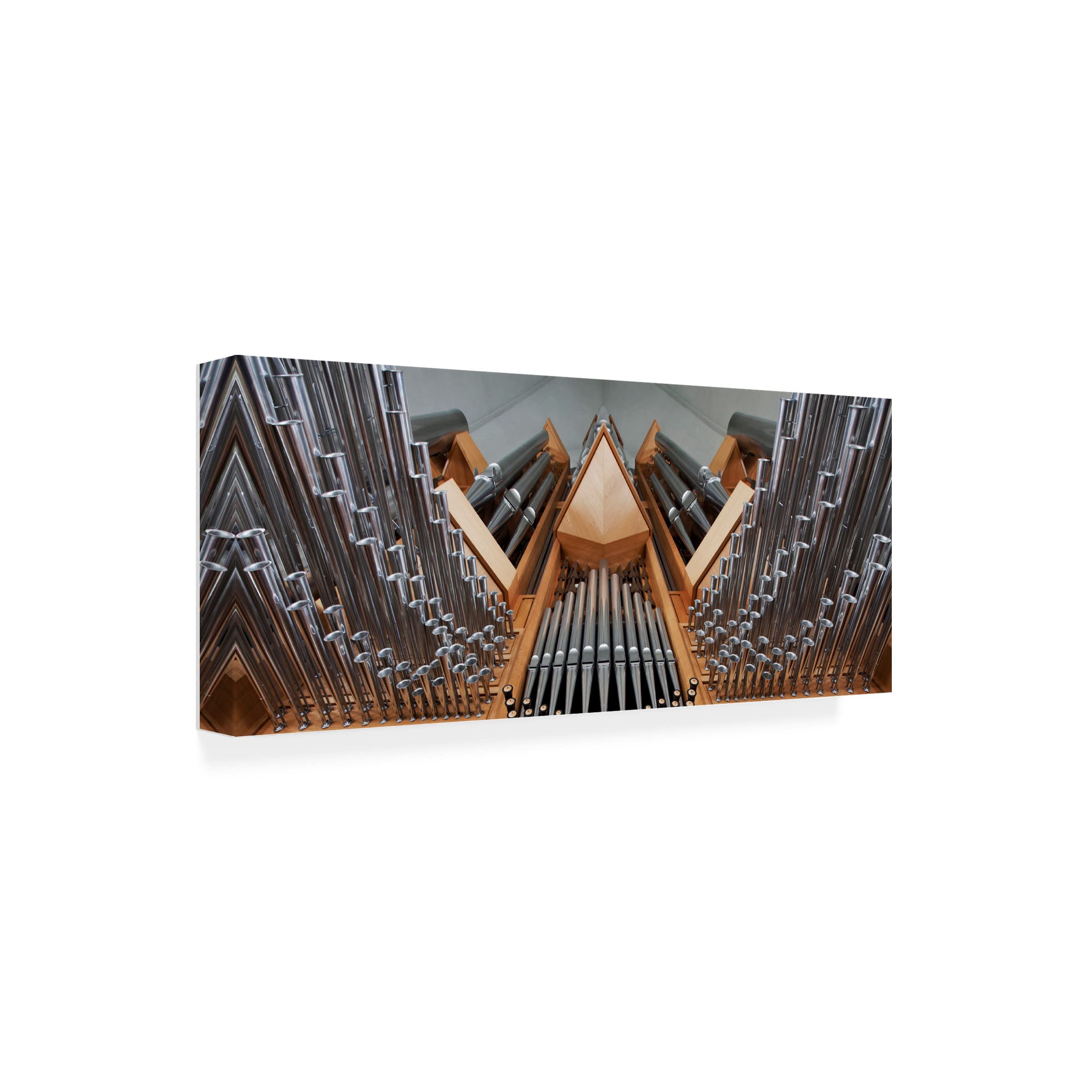 Trademark Fine Art 'Organ' Canvas Wall Art by Bragi Ingibergsson - Modern Abstract Painting for Living Room, Bedroom & Office Decor