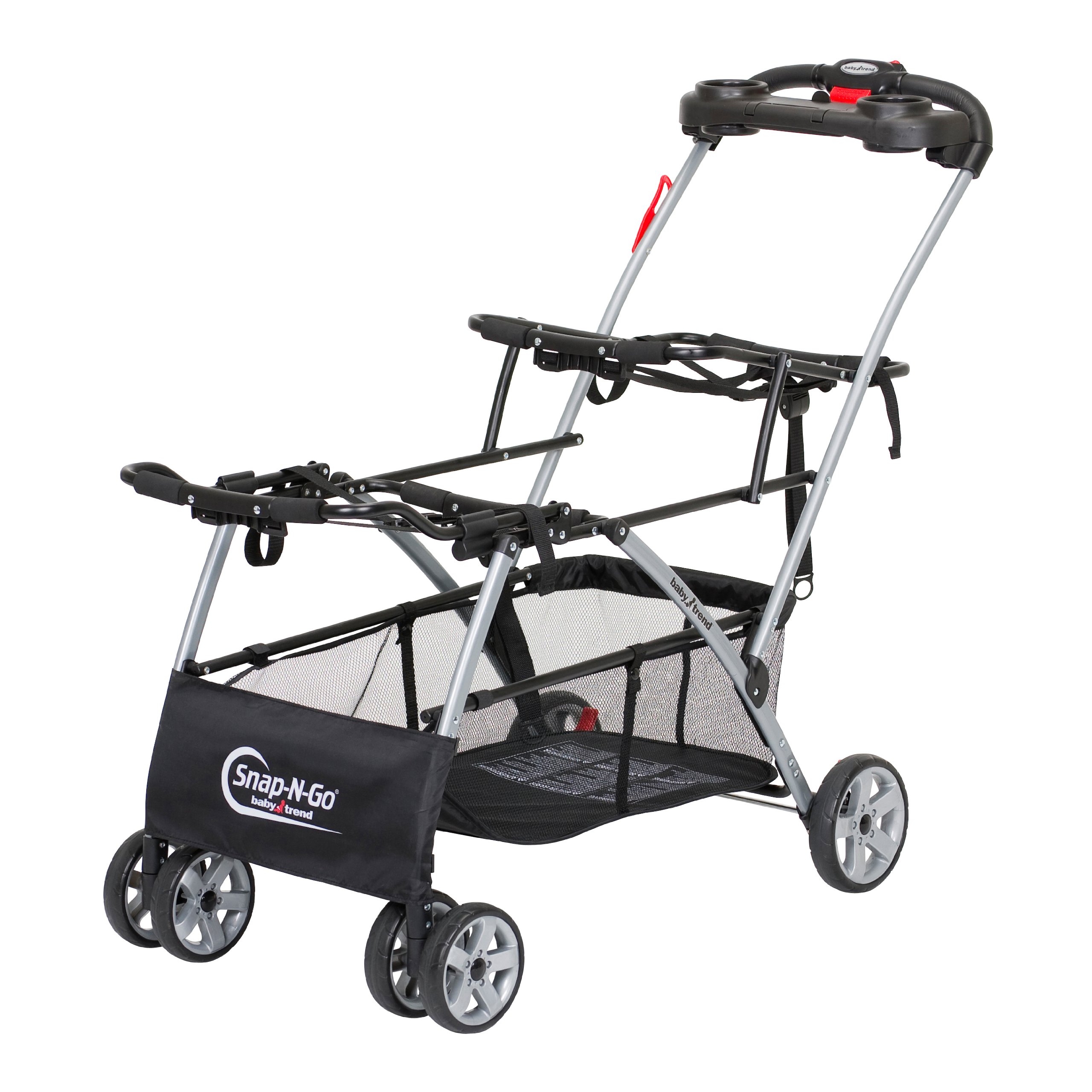 Baby Trend Snap-N-Go Double Stroller - Lightweight Frame for Infant Car Seats | Perfect for Twins or Siblings | Ideal for Shopping, Travel & Daily Walks