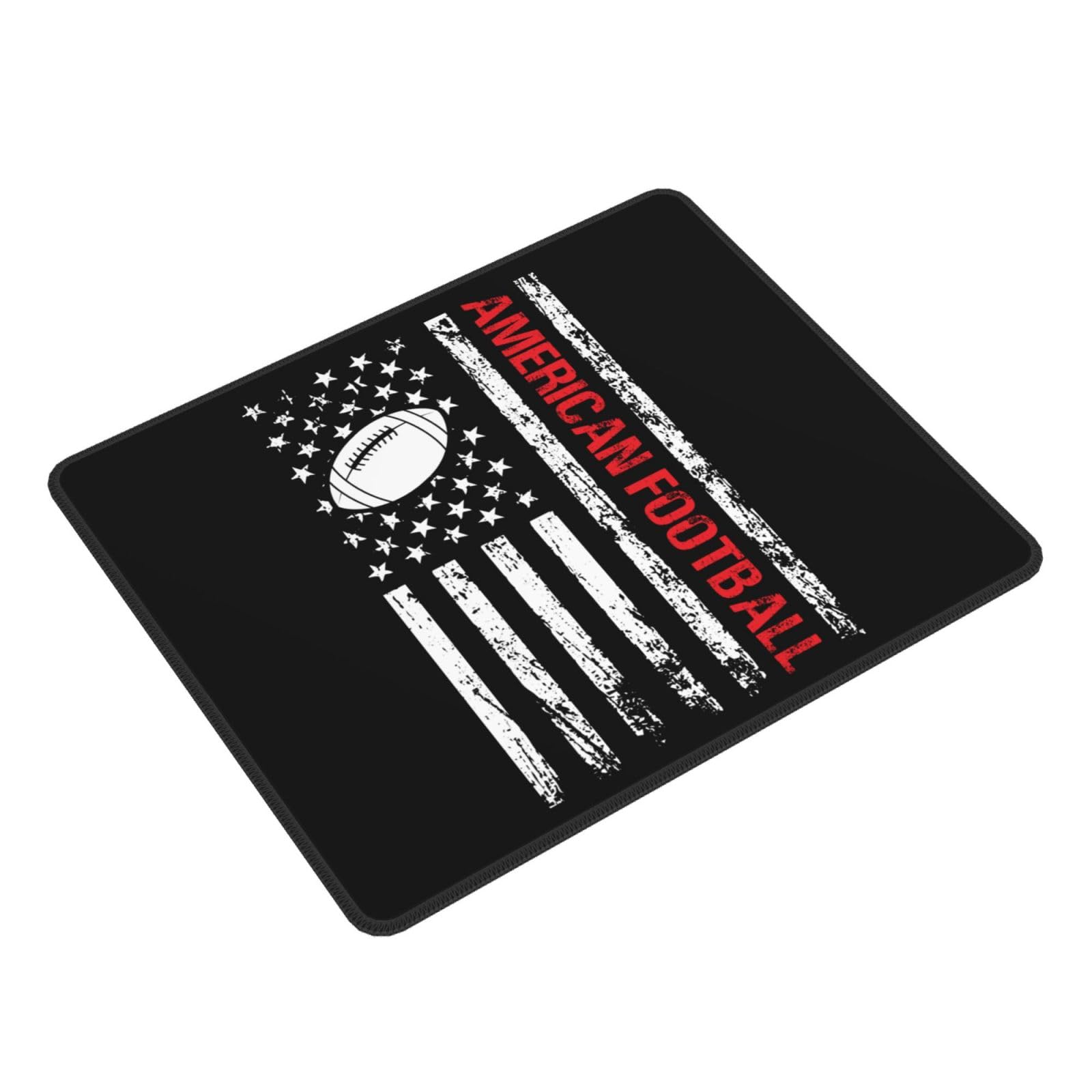 SIYTUAU American Football USA Flag Mouse Pad - Waterproof, Non-Slip Rubber Gaming Mousepad (10x12 inches) for Laptop, Office & PC - Perfect for Sports Fans, Gamers & Workstations