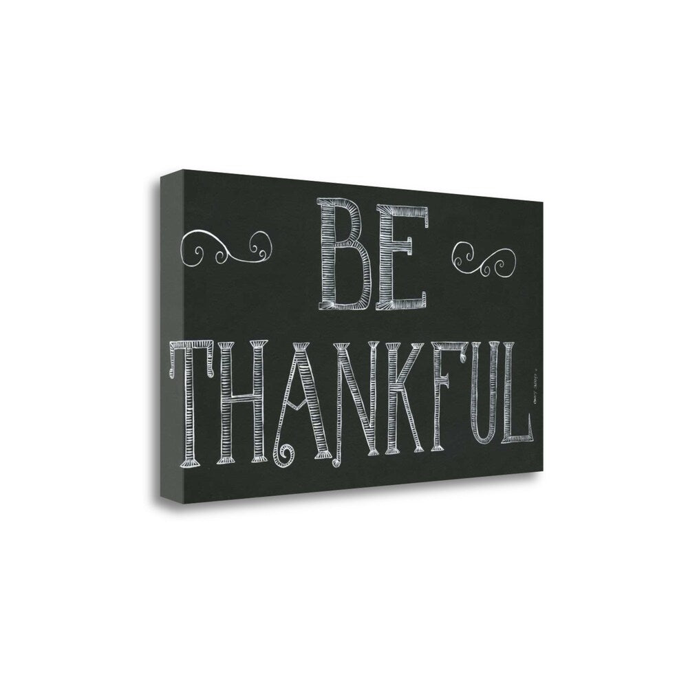 Be Thankful By Cindy Shamp - Premium Giclee Art Print on Gallery Wrapped Canvas - Ready to Hang Wall Decor for Living Room, Bedroom & Office