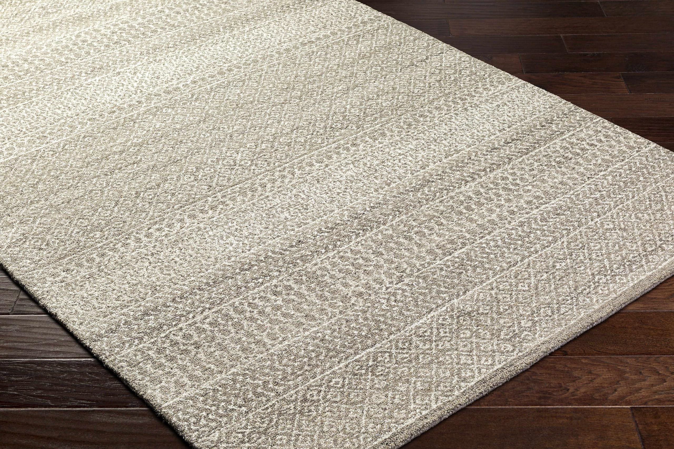 Hauteloom Iokua Wool Area Rug 2' x 3' - Soft & Durable Handmade Rug for Living Room, Bedroom, Office - Perfect for Home Decor, Cozy Floor Covering & Warm Ambiance