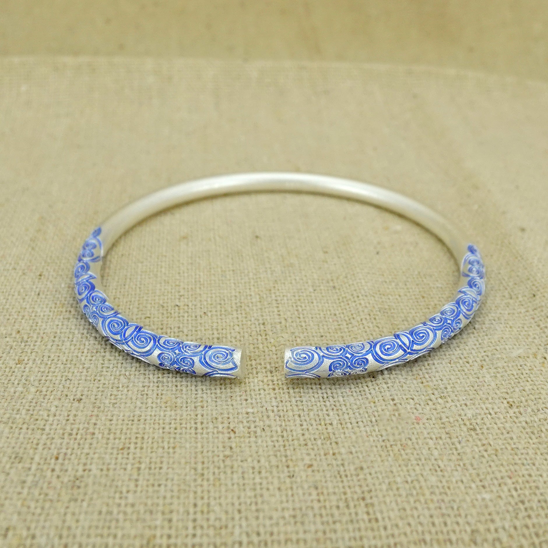 Sterling Silver Bangle Bracelet for Women - Elegant & Durable Jewelry for Everyday Wear, Parties & Gifts