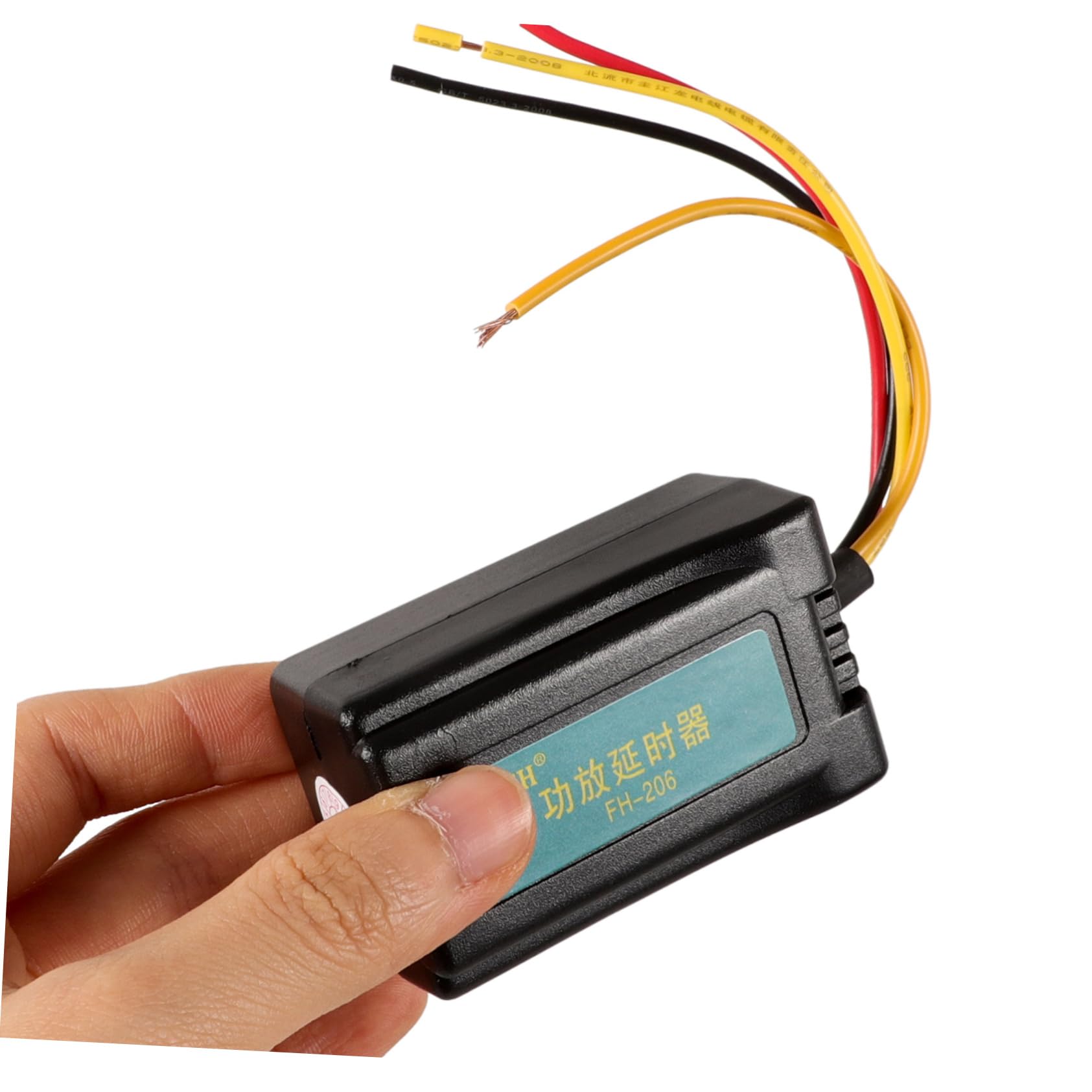 12V Automotive Digital Delay Relay Timer Module - Precision Low Voltage Start-up for Car Audio System & Speaker Control | Perfect for DIY Car Audio Projects & Vehicle Electrical Upgrades