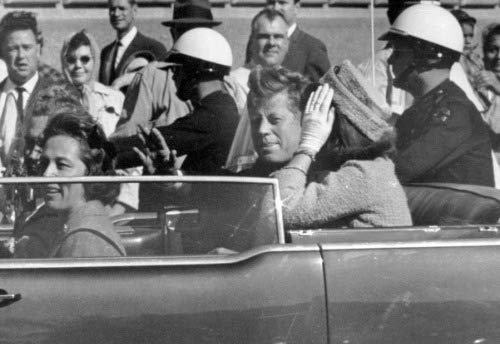 John F. Kennedy & Jackie Kennedy Glossy Poster - JFK Assassination Historical Photo - Premium Quality Wall Art for Home, Office & Classroom Decor