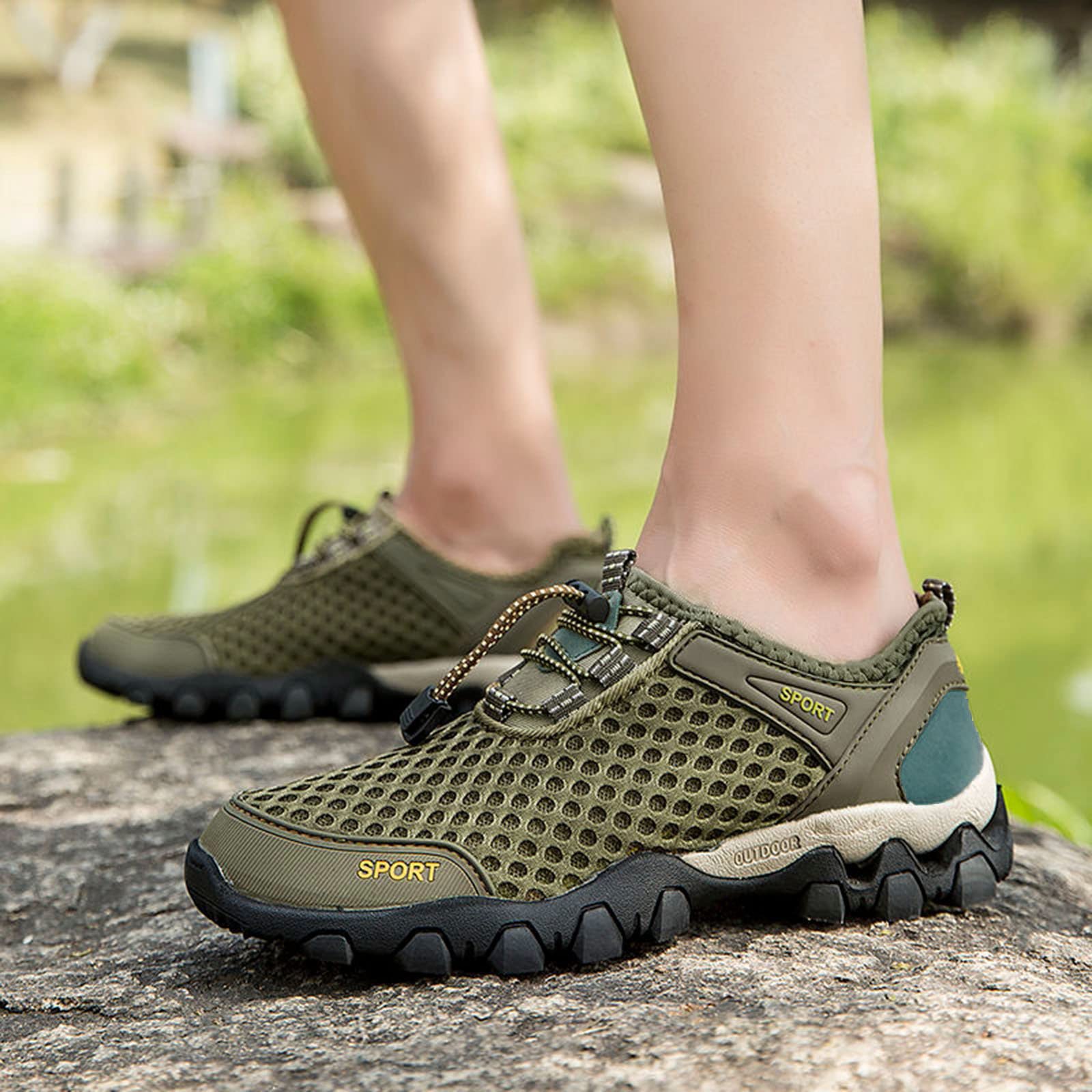 **Best Hiking Shoes for Men & Women - Lightweight, Waterproof, Non-Slip Trekking Shoes with Cushioning - Breathable Outdoor Footwear for Hiking, Mountain Climbing & Sports (Ideal for Trail Running & Camping)**