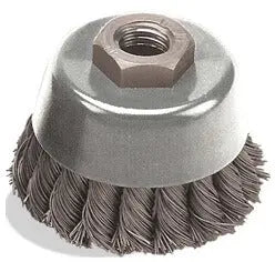 Pearl 6 x .020 x 5/8 11 Wire Wheel - Premium Wire Brush for Metal Cleaning, Polishing & Rust Removal - Ideal for Automotive, Welding & DIY Projects