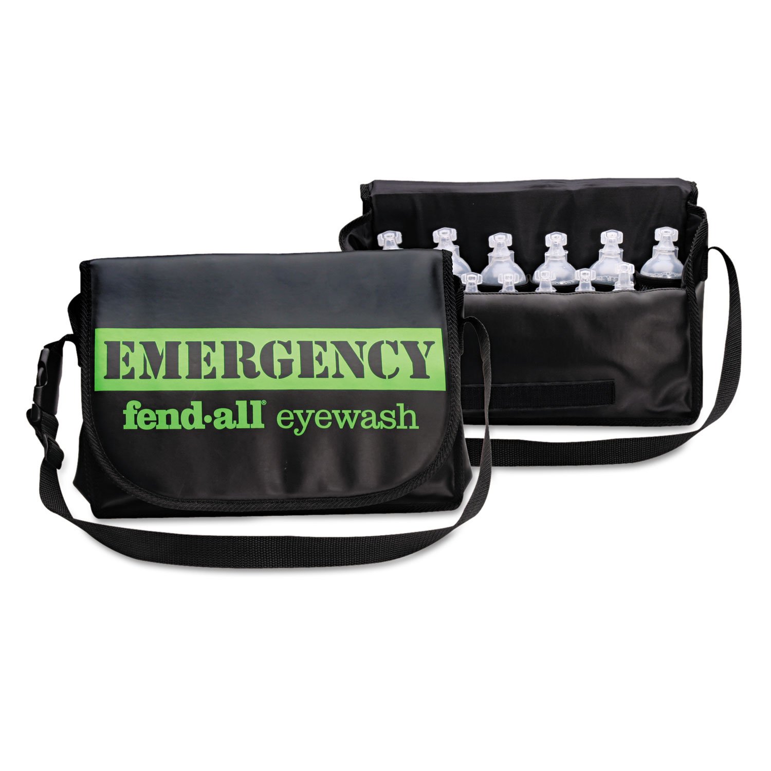 Honeywell Sterile Saline Solution Travel Kit - Includes (6) 1 oz & (6) 4 oz Bottles for Contact Lenses & First Aid - Perfect for Travel, Emergency & Daily Use - Model 32-000440-0000