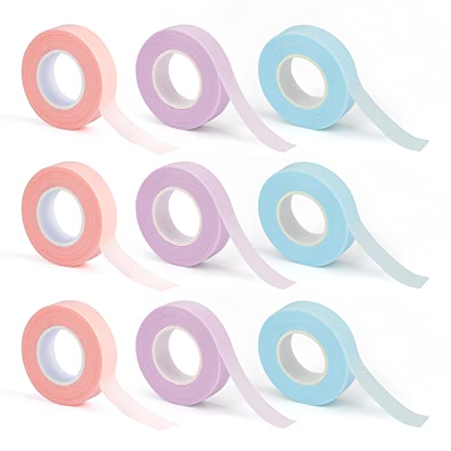 9 Rolls Eyelash Extension Tape - 0.5
