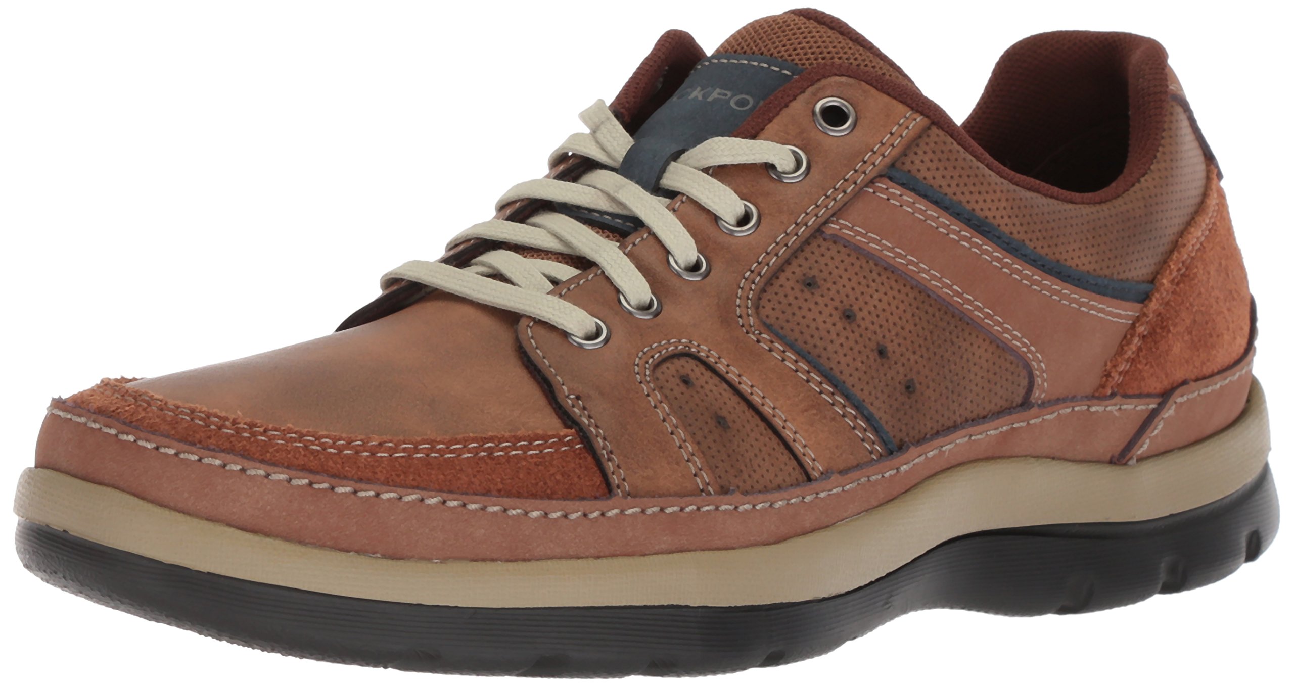 Rockport Men's Get Your Kicks Mudguard Blucher Oxford Shoes - Comfortable Casual & Dress Shoes for Work, Walking & Everyday Wear