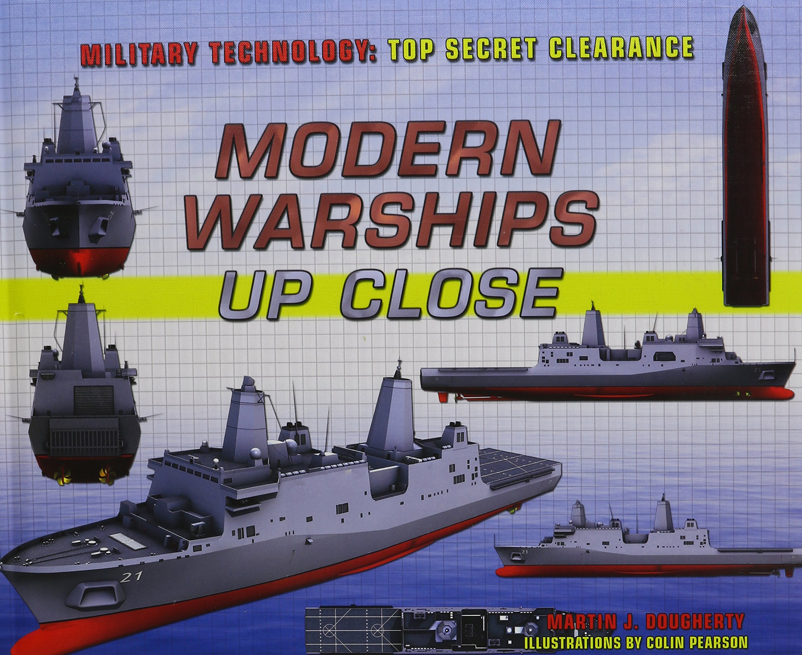Modern Warships Up Close - Military Technology & Top Secret Clearance | Naval Warfare Books, Military History Gifts for Enthusiasts