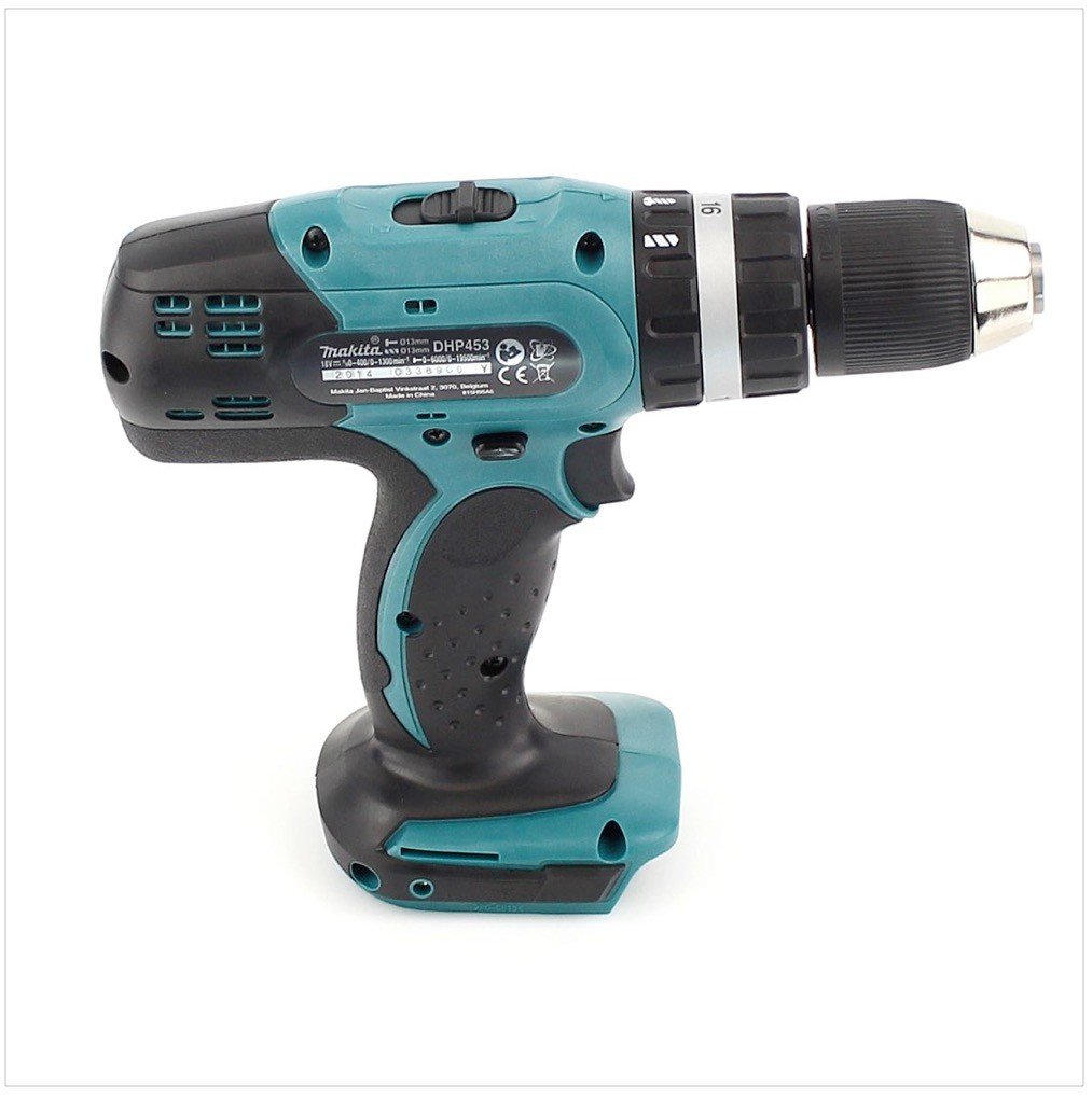 Makita DHP453 18V Cordless Hammer Drill - Powerful & Lightweight for DIY & Professional Use - Perfect for Drilling, Screwing & Construction Projects