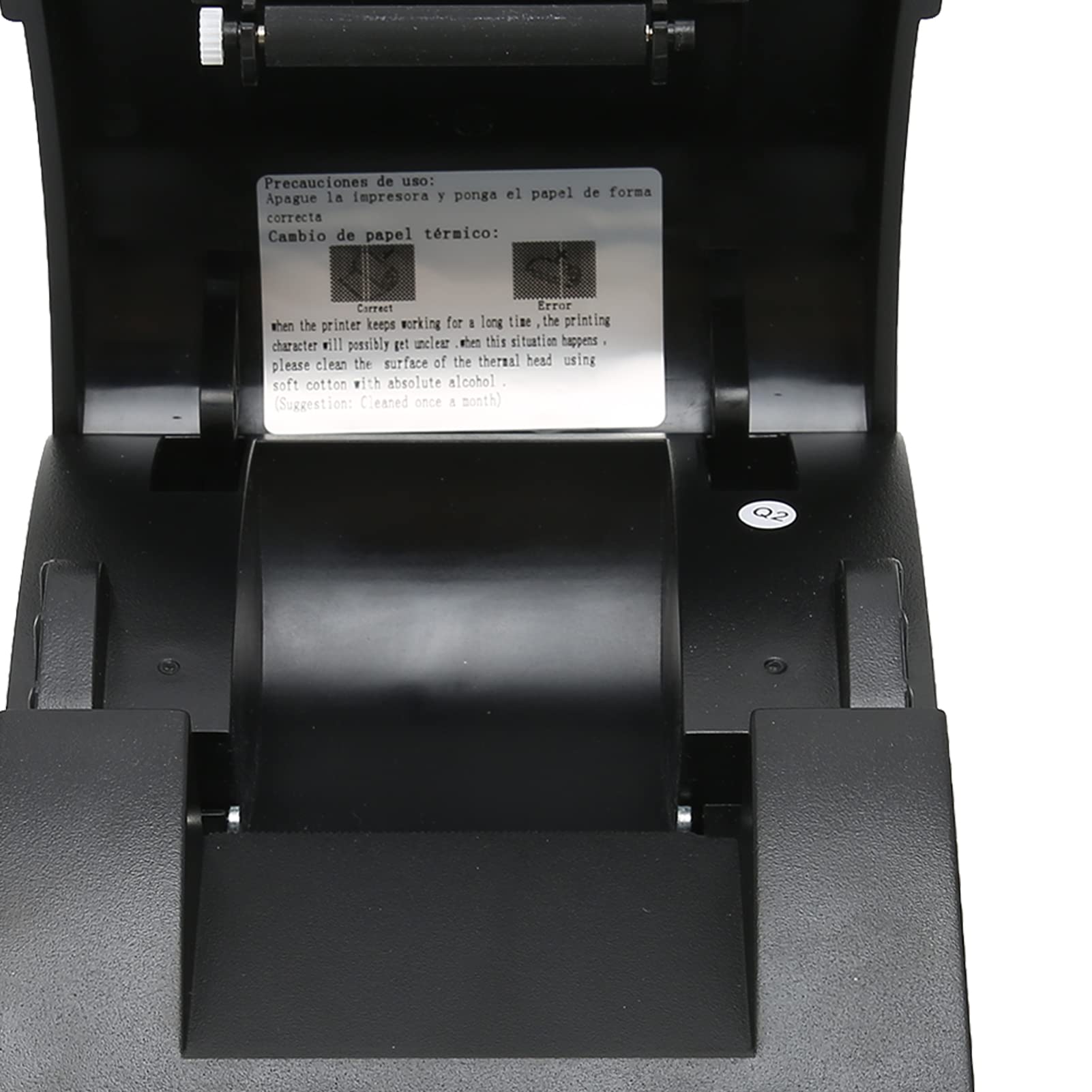 EXCLUZO 90mm/s High-Speed Bluetooth Thermal Label Printer with TPH Coating - Desktop Barcode Printer for Business POS Systems, Restaurants, Retail Stores & Shipping Labels - Perfect for Inventory Management & Order Fulfillment