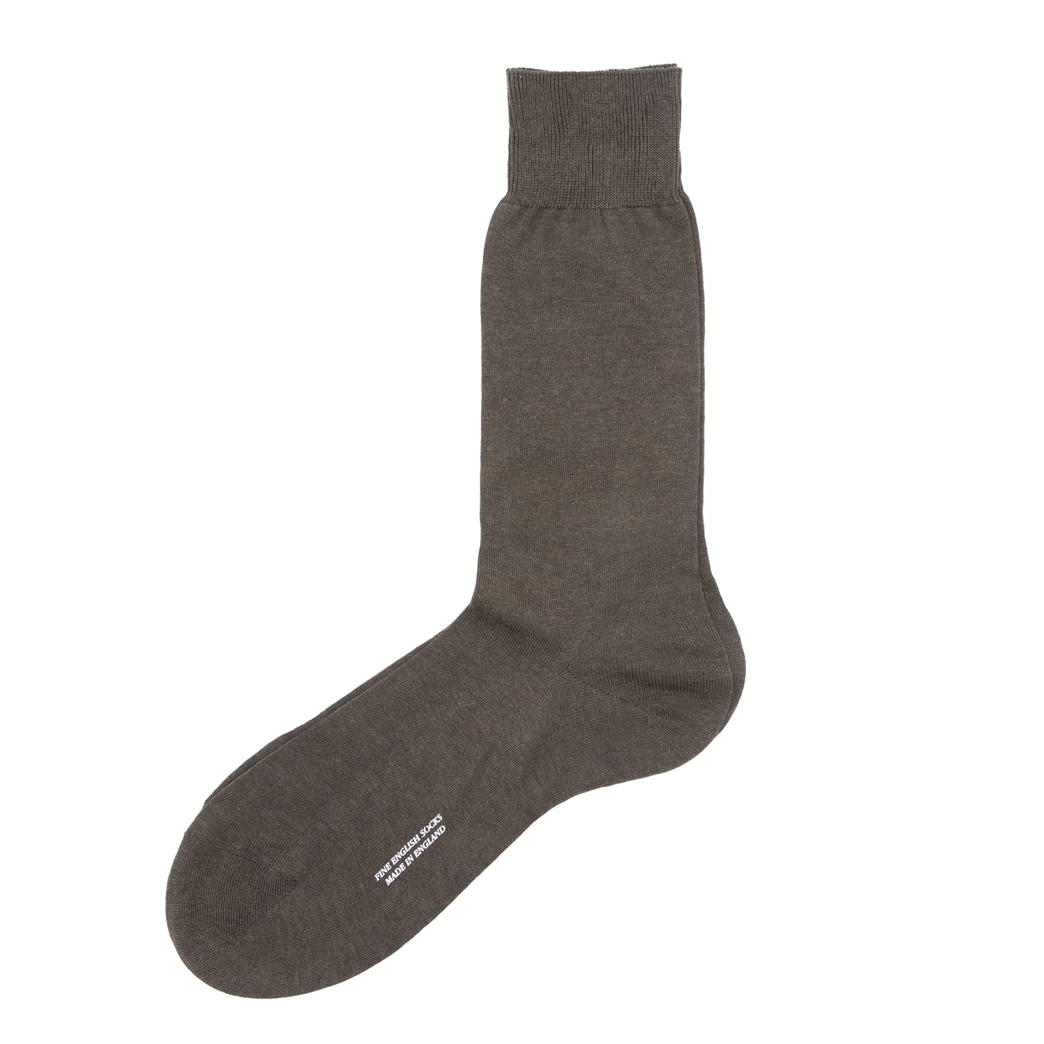 Pantherella Sackville Cotton Lisle Mid Calf Men's Socks - Premium Breathable Dress Socks for Business & Formal Occasions