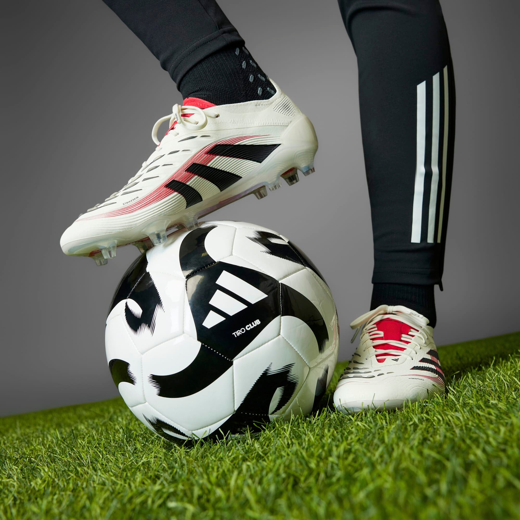 adidas Predator Elite Soccer Cleats - Men's Firm Ground Football Boots with Enhanced Grip & Control for Competitive Matches and Training