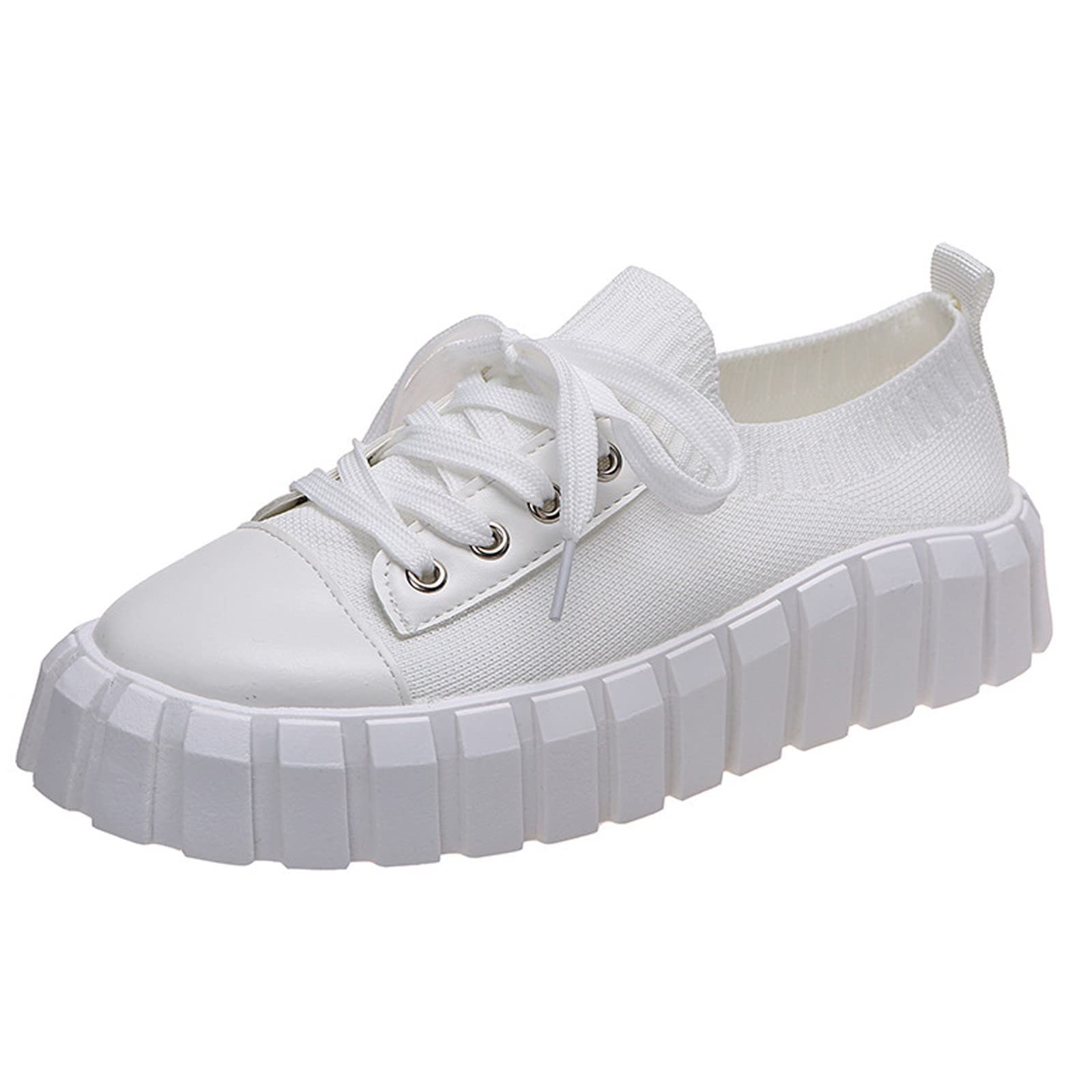 Comfortable Women's Sneakers - Soft Buttery Wedge Running Shoes for Casual Wear, Slip-On Platform Sneakers with Thick Sole | Perfect for Walking, Gym & Everyday Use
