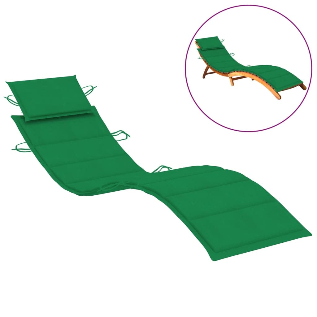 Premium Outdoor Sun Lounger Cushion - Waterproof Patio Chaise Lounge Cushion 73.2