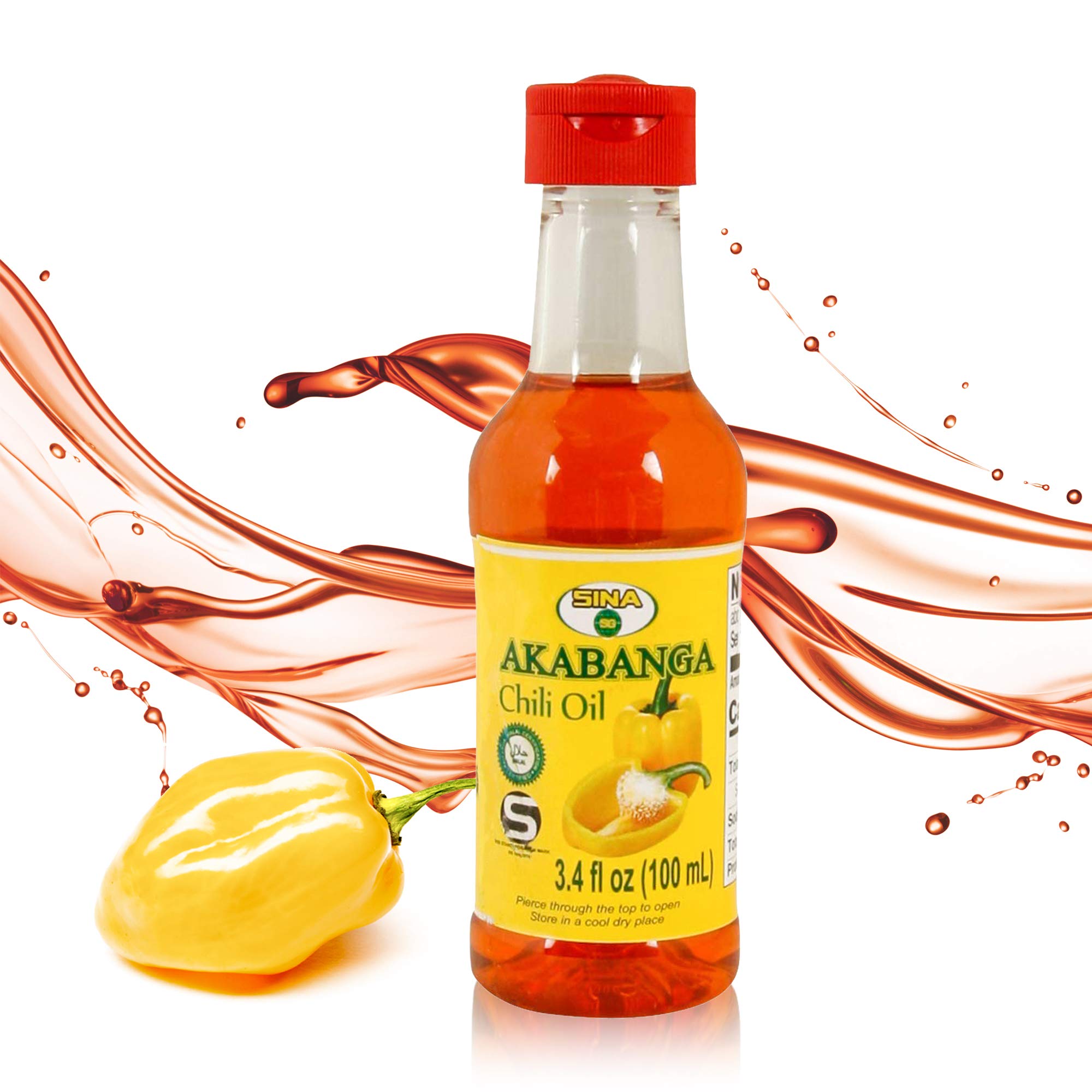 Akabanga Extra Hot Chili Sauce - 100ml (3.38oz) Premium African Spicy Sauce for Cooking, Grilling & Dipping - Perfect for Wings, Tacos & BBQ