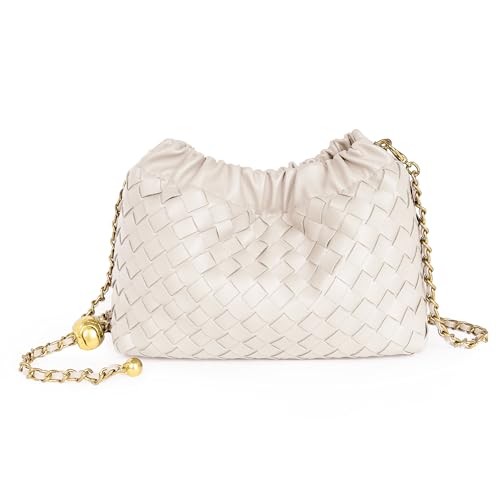 Woven Leather-soft Peach