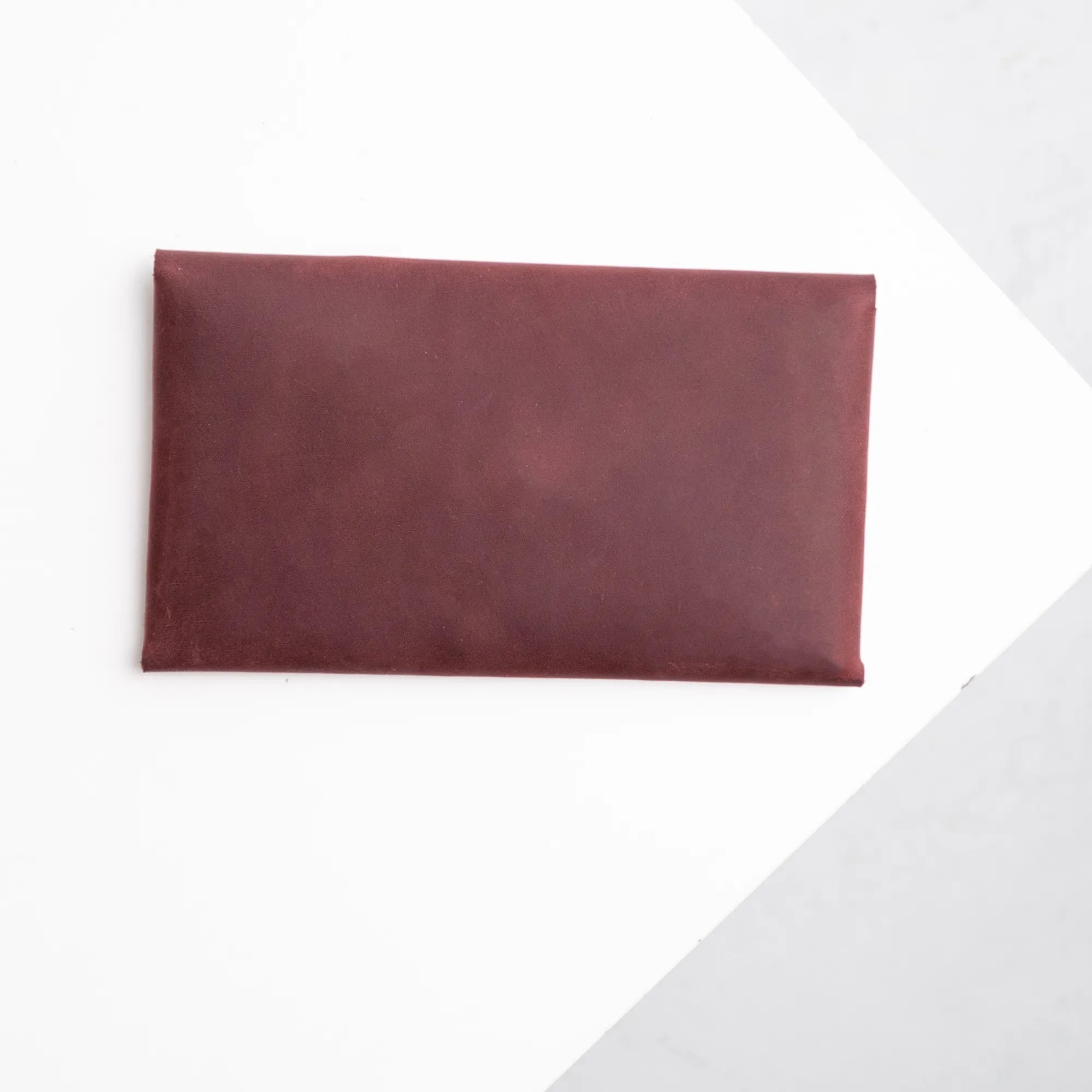 Genuine Leather Money Envelope - Premium RFID Blocking Wallet for Cash, Checks & Gift Cards - Perfect for Travel, Gifts & Secure Storage
