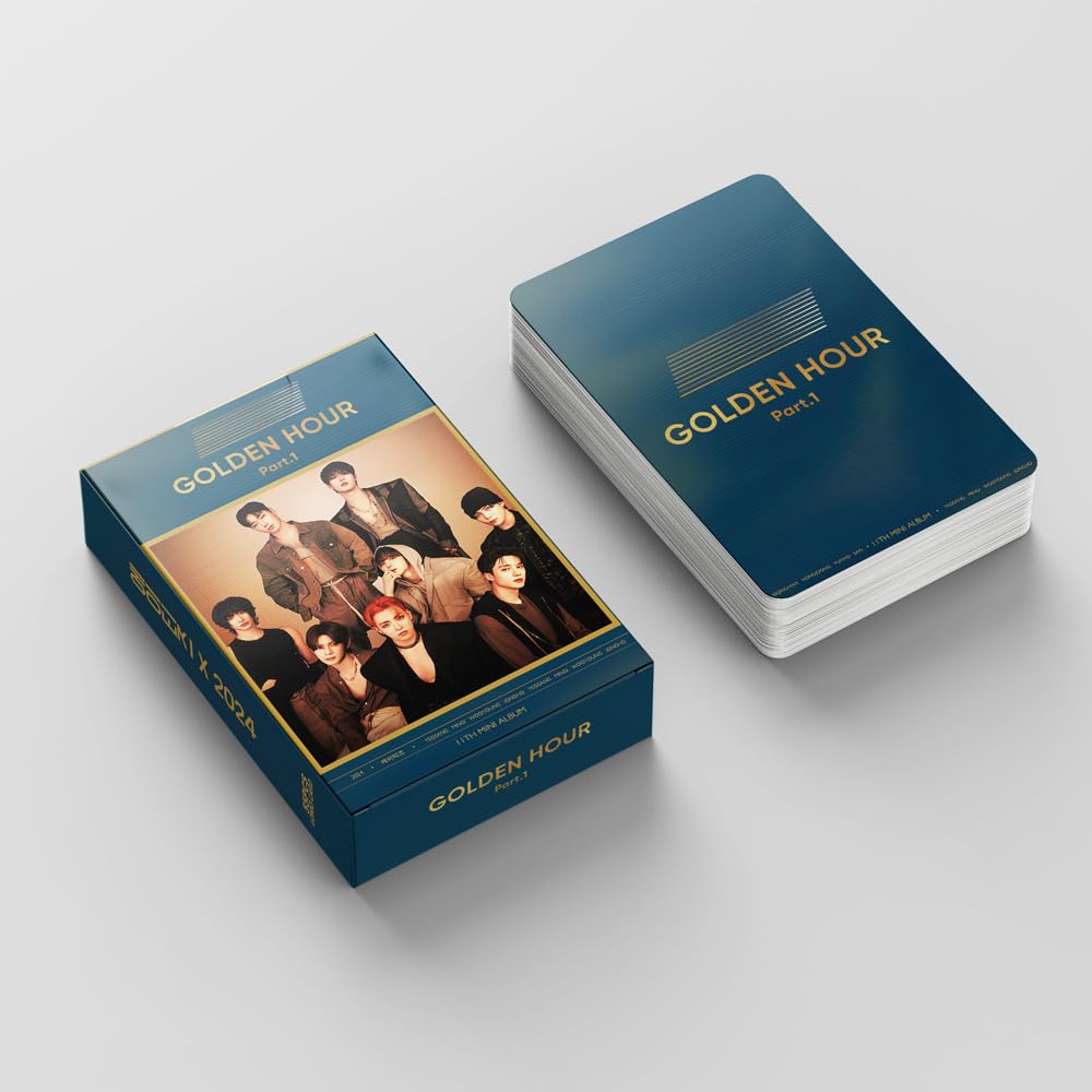 ShaoKun 2Pack/110PCS Photocard Set - 2024 New Album Lomo Cards, Greeting Cards for Fan Collection & Gift Giving (Black) - Perfect for K-Pop Fans, Scrapbooking, and DIY Projects