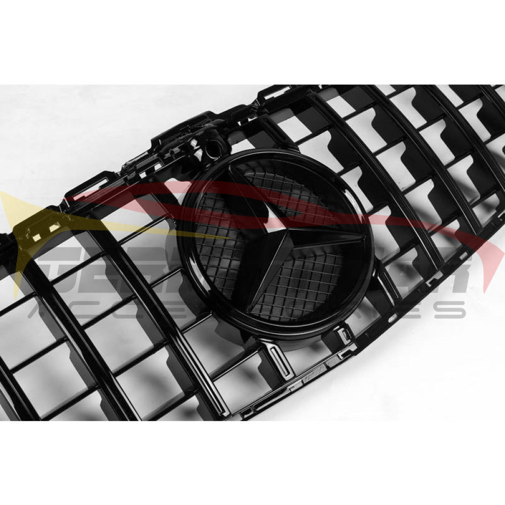 2015-2018 Mercedes Benz C Class W205 GTR Style Front Grille - High Performance Mesh Grille for Sporty Look | Perfect Upgrade for Racing & Street Style
