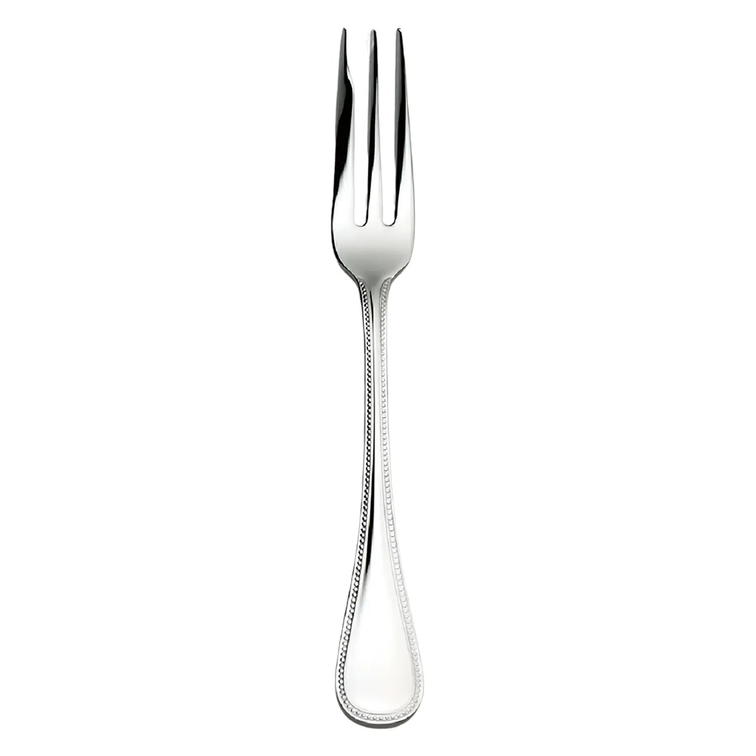 Luckywood French Accent Stainless Steel Cake Forks - Set of 6 Elegant Dessert Forks for Wedding, Party, and Afternoon Tea - Perfect for Cake, Pastry, and Dessert Serving