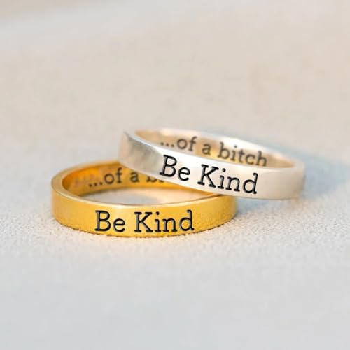 Creative Stainless Steel Sisterhood Ring for Women - Inspirational Friendship Jewelry Gift for Sorority Sisters, Best Friend Gifts, and Everyday Wear