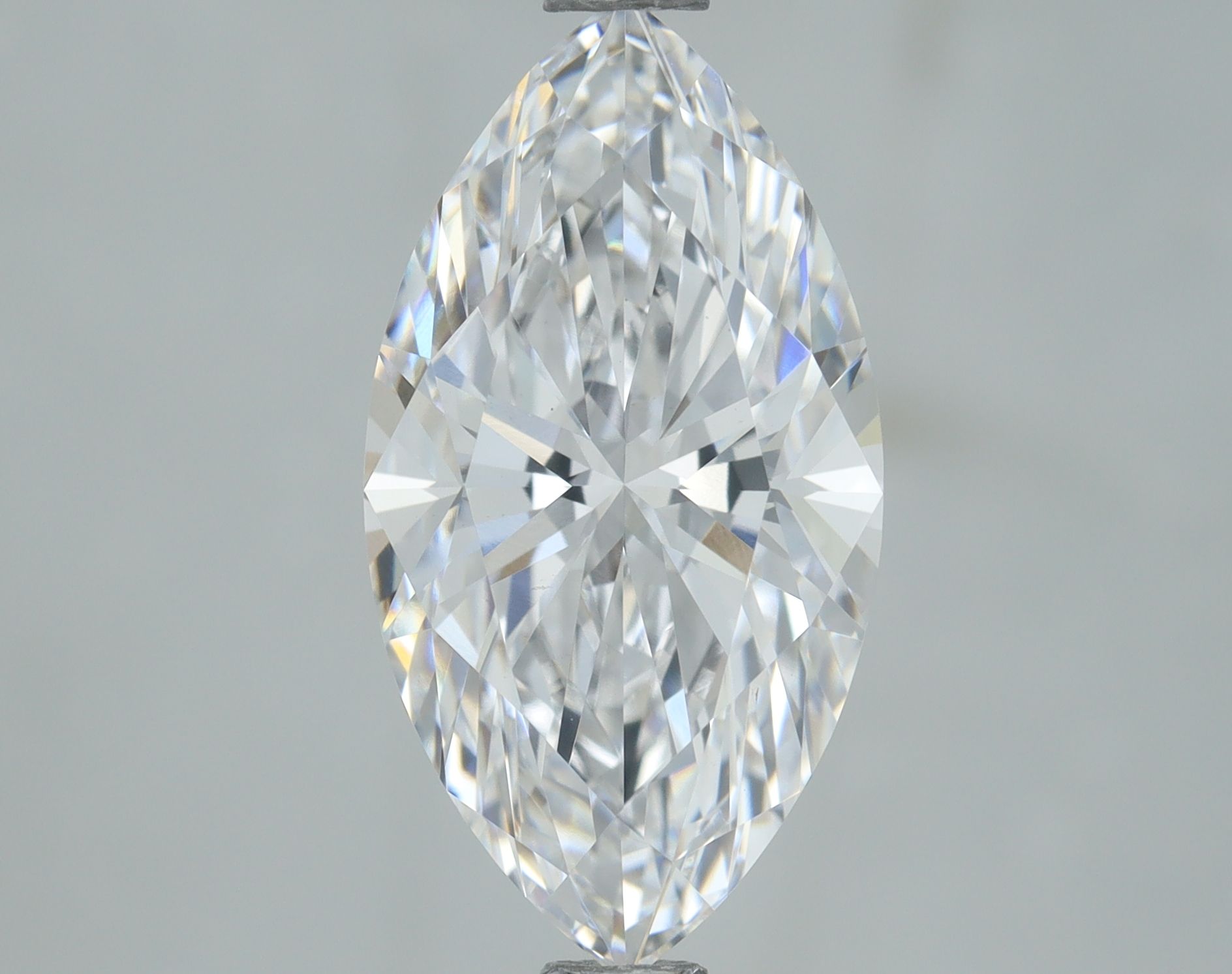2.10 Carat D Color VS1 Clarity Marquise Cut Lab-Grown Diamond for Engagement Rings & Fine Jewelry
