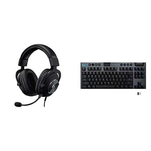 Logitech G915 TKL Wireless RGB Mechanical Gaming Keyboard - Tenkeyless, Lightspeed, Tactile Switches | Perfect for PC, Mac, PS5, Xbox Gaming & Streaming