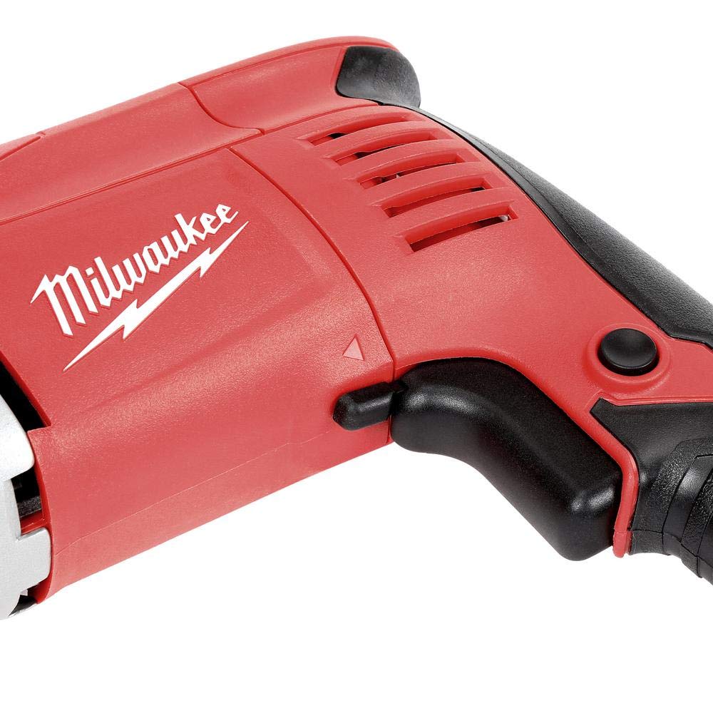 Milwaukee 5378-21 7.5 Amp 1/2-Inch Hammer Drill with Pistol Grip - Powerful Corded Drill for Wood, Metal & Concrete Drilling - Perfect for Construction, Renovation & DIY Projects